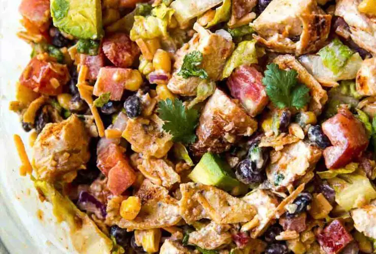 Fiesta Chicken Chopped Salad Recipe