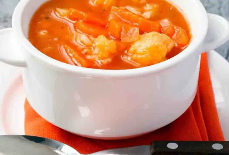 Lidia's Cauliflower and Tomato Soup Recipe
