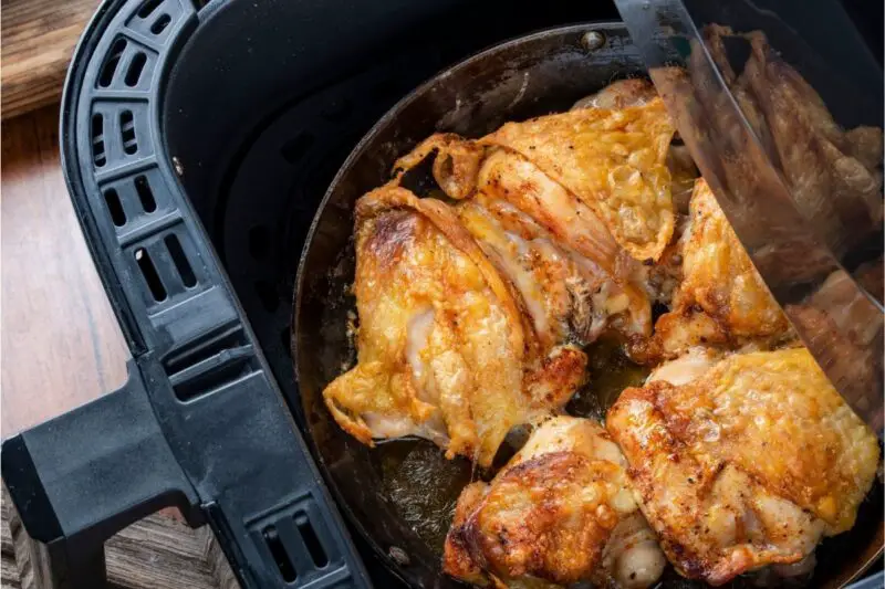 Air Fryer Boneless Chicken Thighs From The Dinner Bite