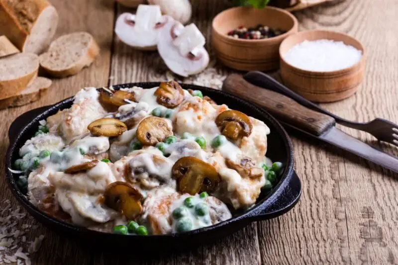 Chicken, Mushroom & Sage Casserole From Southern Living