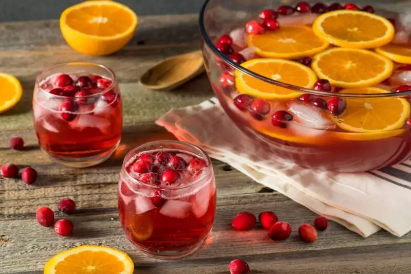 Cranberry-Apple Cider Punch