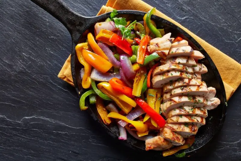 Grilled Chicken Fajitas