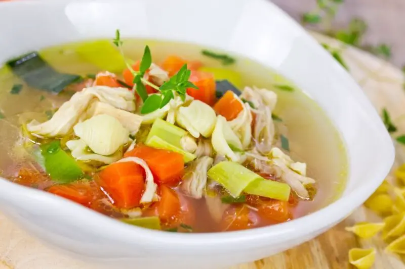 Instant Pot Lebanese-Inspired Chicken Soup