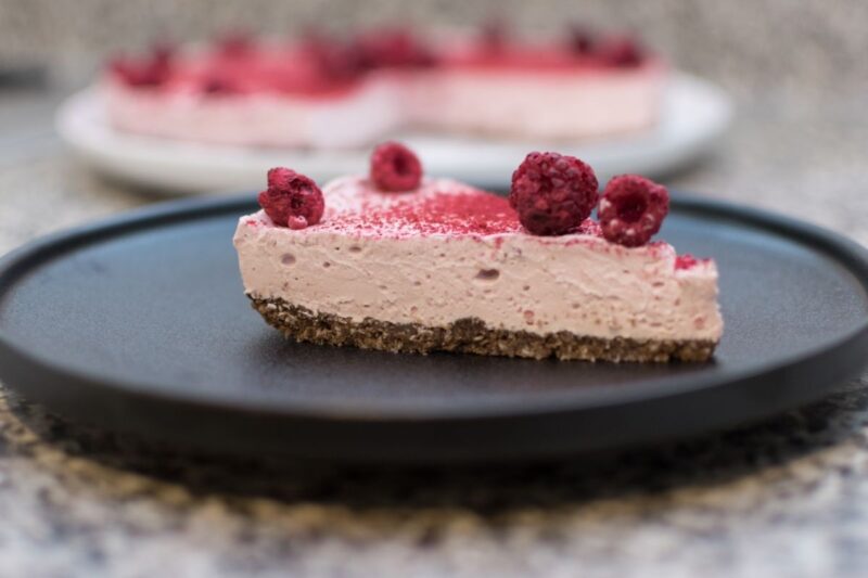 Keto Raspberry Cheesecake