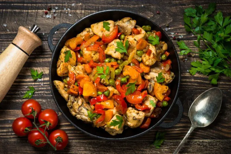 Chicken And Egg Stir-fry