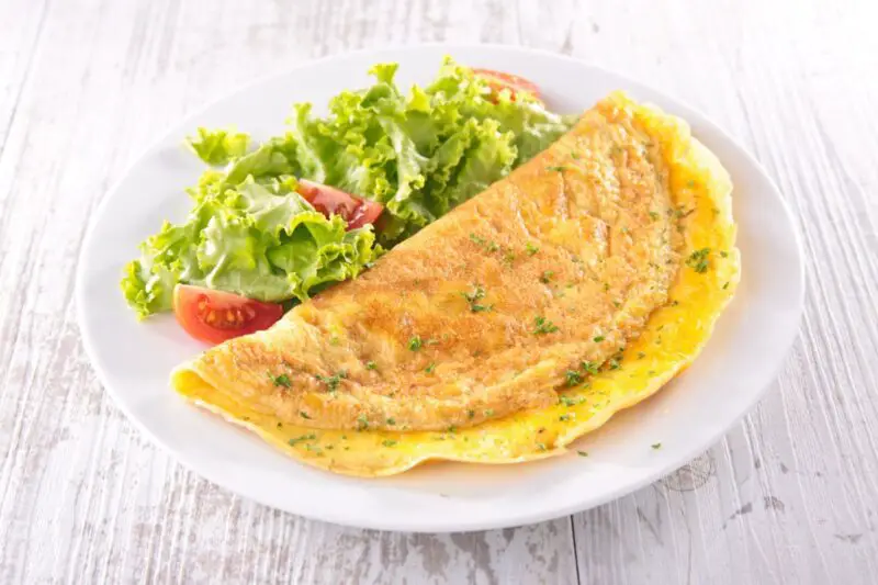 Chicken omelet