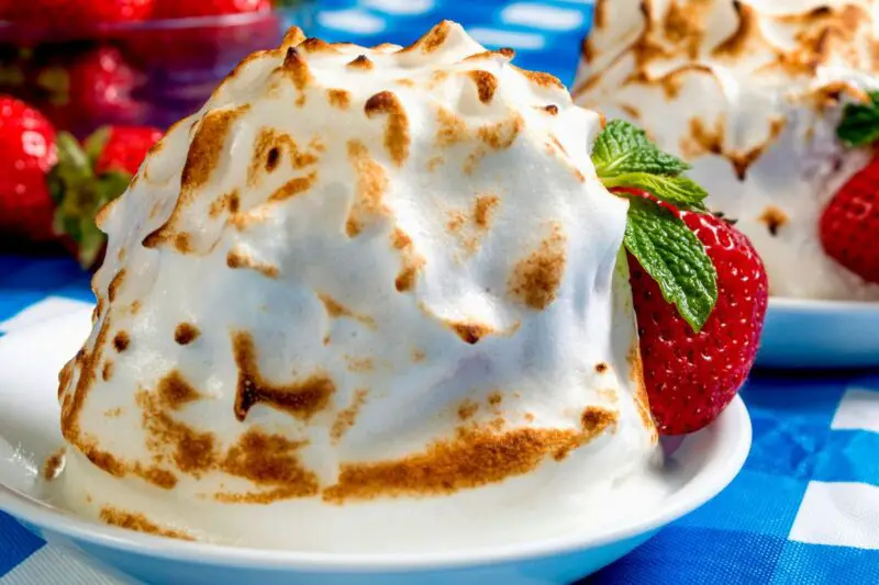 Spumoni Baked Alaska