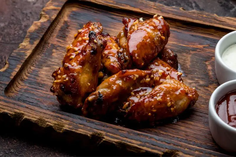 Sticky Barbecue Chicken Wings