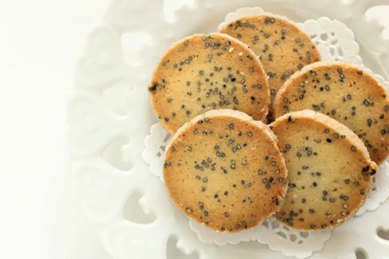 Black Sesame Cookies 