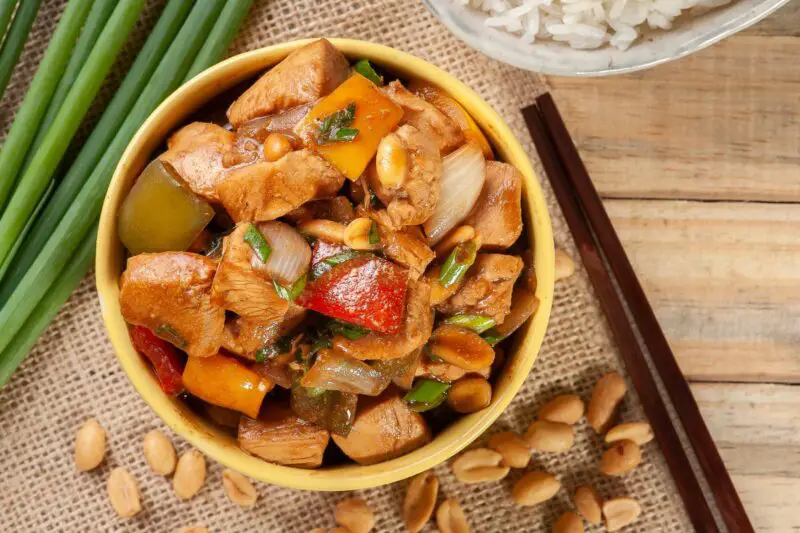 Low Sodium Kung Pao Chicken